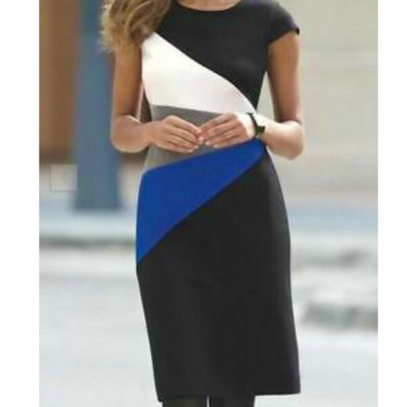 Monroe & Main Dresses & Skirts - Key Colorblock Dress - M/L - Monroe & Main